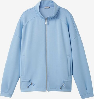 TOM TAILOR Sweatjacke in Blau: predná strana