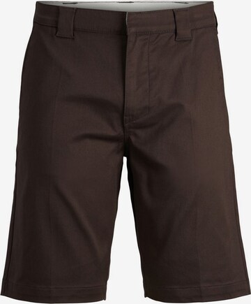 Regular Pantalon chino 'Pablo' JACK & JONES en marron : devant