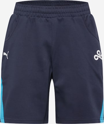PUMA Sportovní kalhoty – modrá: přední strana