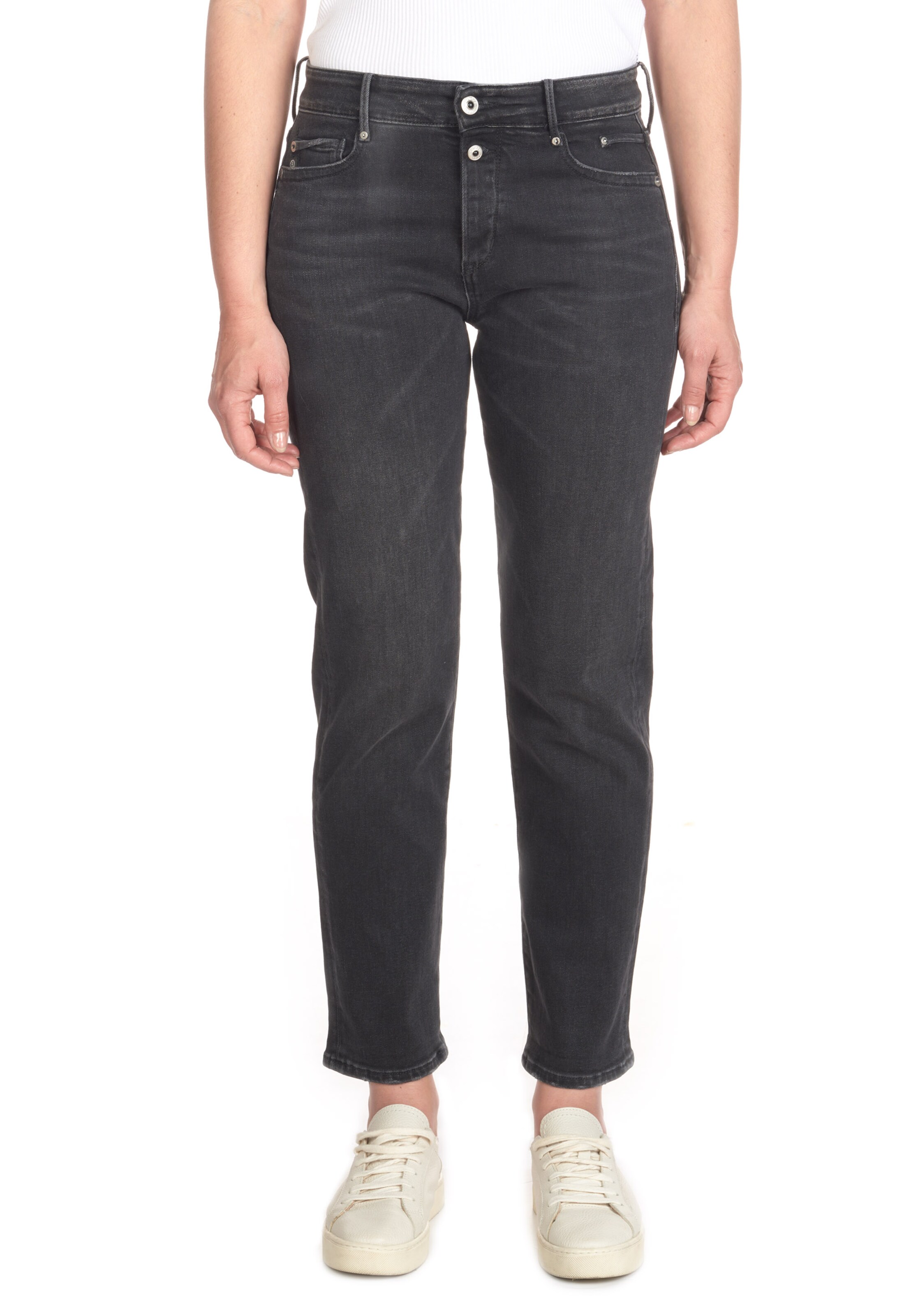 Regular Jean '400/18' Le Temps Des Cerises en noir : devant