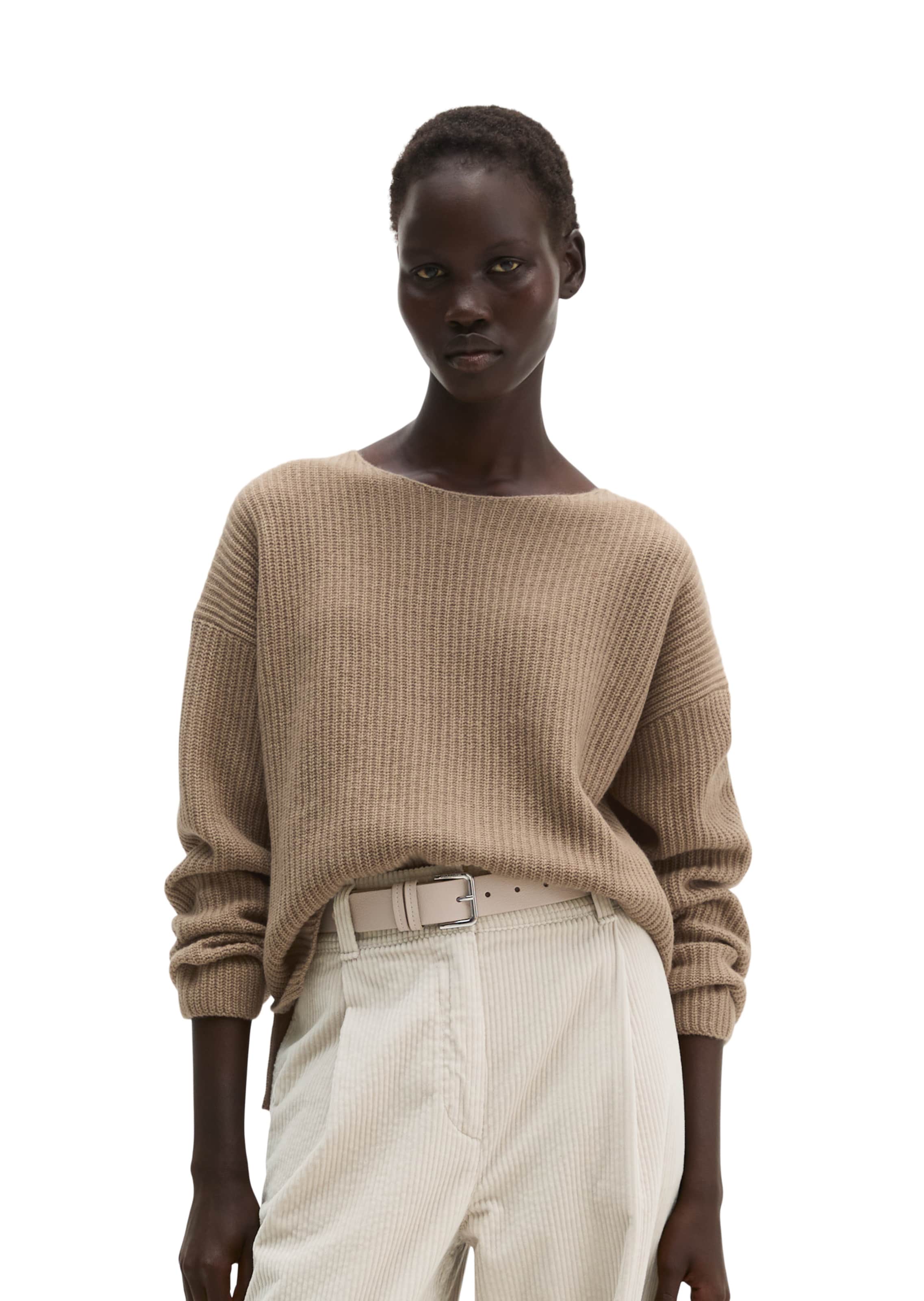 Marc O'Polo Pullover in Beige: Vorderseite