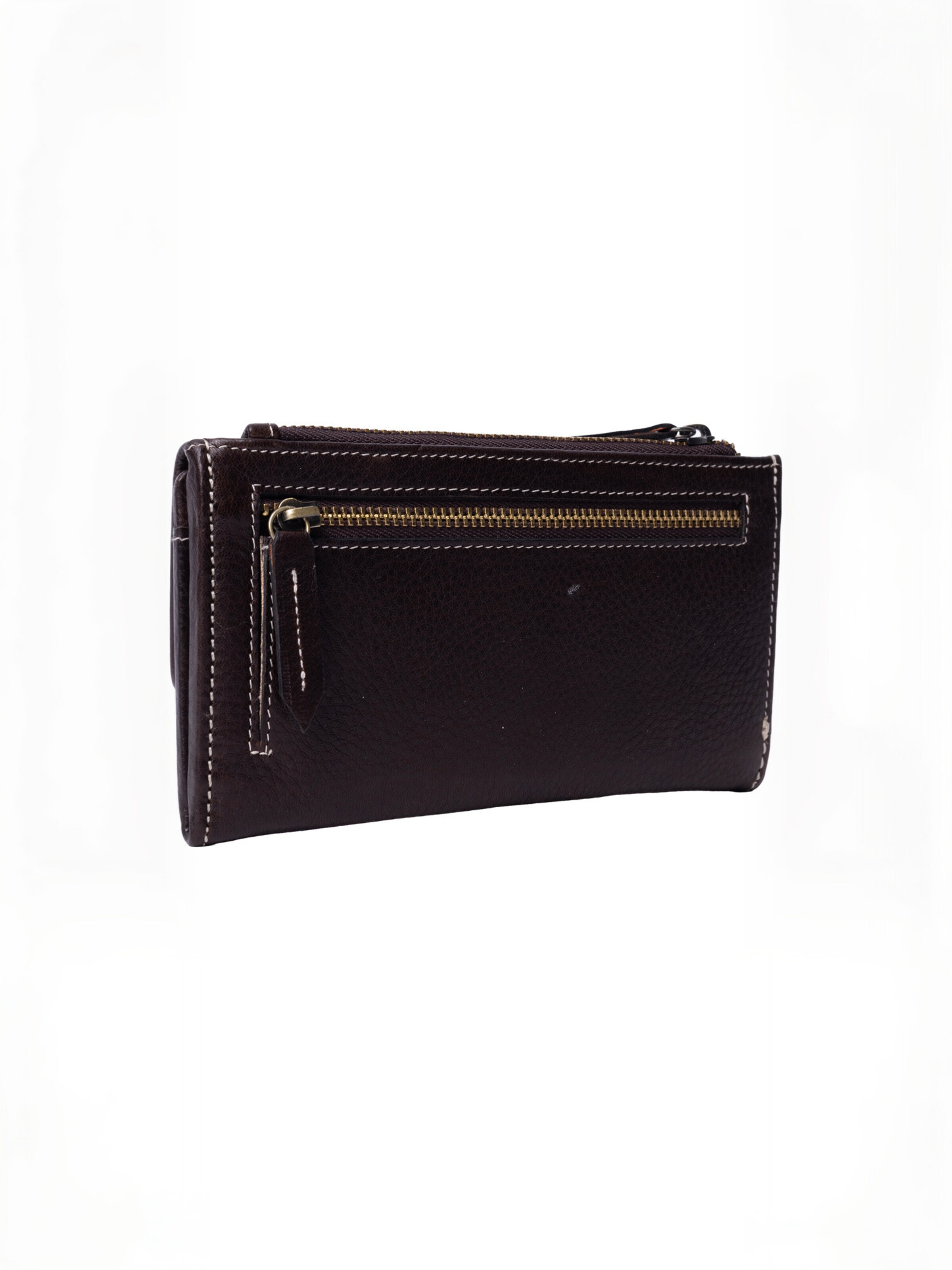 Porte-monnaies ' Saya ' RE:DESIGNED en marron : derrière