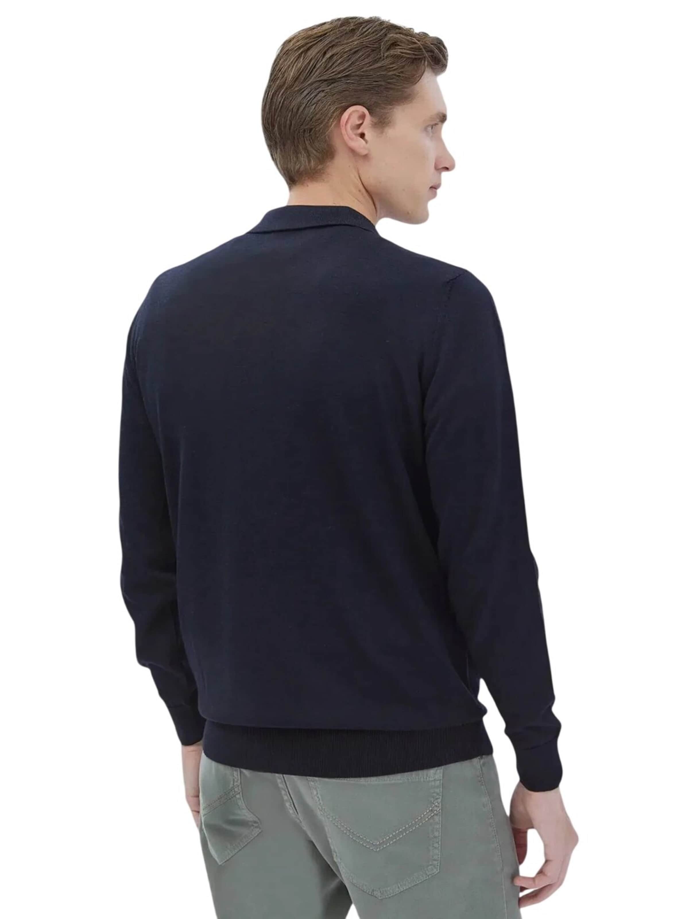 Ramsey Knit cardigan in Blue