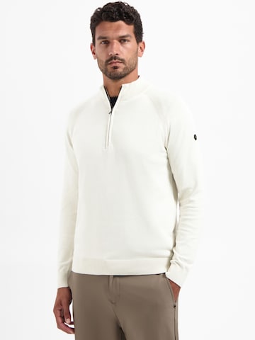 No Excess Sweater in Beige: front