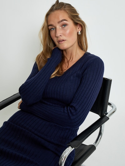 DESIRES Knitted dress 'Amabel' in Dark blue, Item view