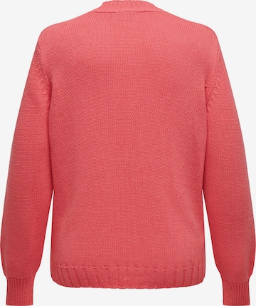 Cardigan 'Mille' ONLY Carmakoma en rouge