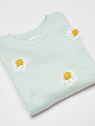 MANGO KIDS Sweatshirt i grøn