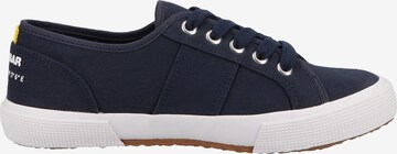 SANSIBAR Athletic Lace-Up Shoes in Blue