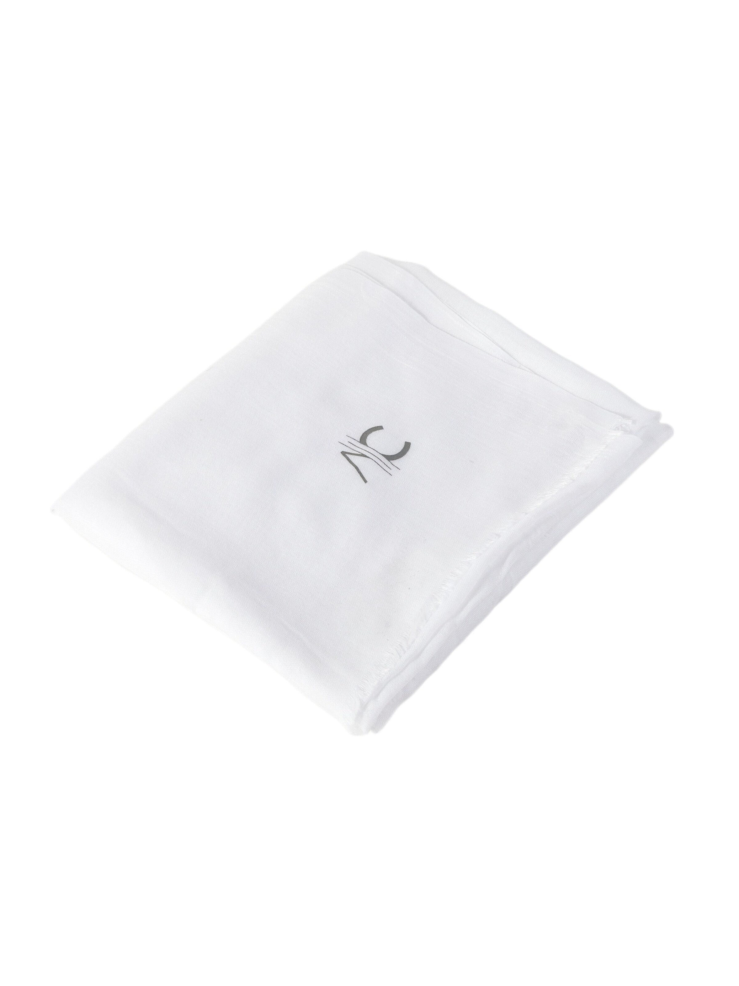 alberto cabale Scarf 'Everydays' in White