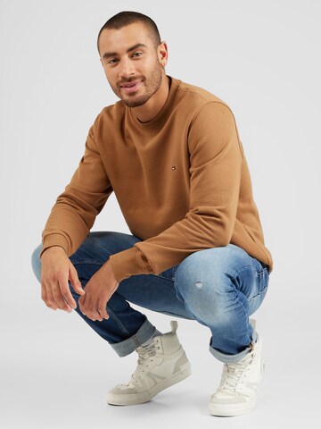 TOMMY HILFIGER Bluzka sportowa w kolorze brązowy