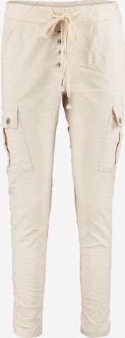 Hailys Tapered Hose 'Me44rle' in Beige: predná strana