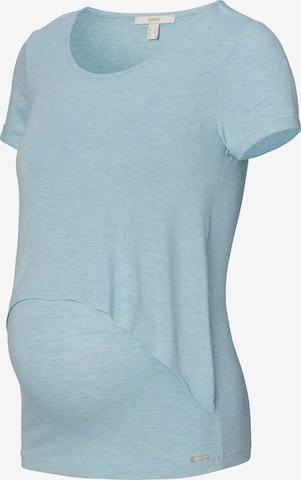 Esprit Maternity Shirt in Blue: front