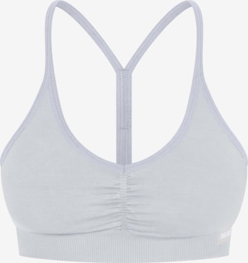 Soutien-gorge de sport Smilodox en gris : devant
