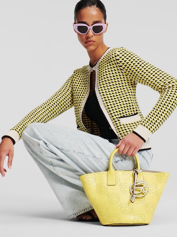 Karl Lagerfeld Shoppingväska i gul
