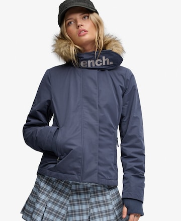 Veste d’hiver 'Bench X Superdry & Co' BENCH en bleu : devant