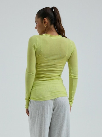 Seamless Basic Top ' Cotton ' in Gelb