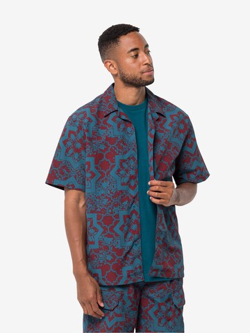 Coupe regular Chemise fonctionnelle JACK WOLFSKIN en bleu : devant