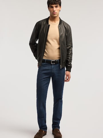 Coupe slim Jean Trussardi en bleu