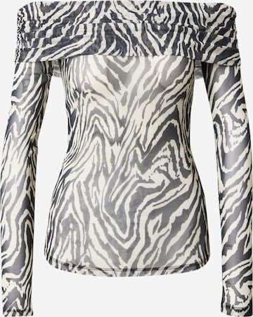 melns VERO MODA T-Krekls 'VMFLORY': no priekšpuses