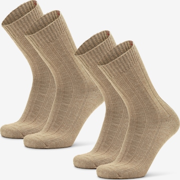 DANISH ENDURANCE Socken in Beige: Vorderseite