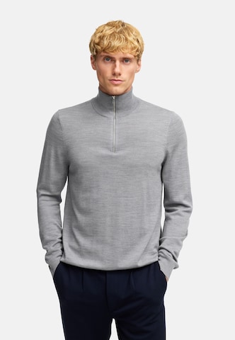 Kronstadt Sweater 'Johannes' in Grey: front