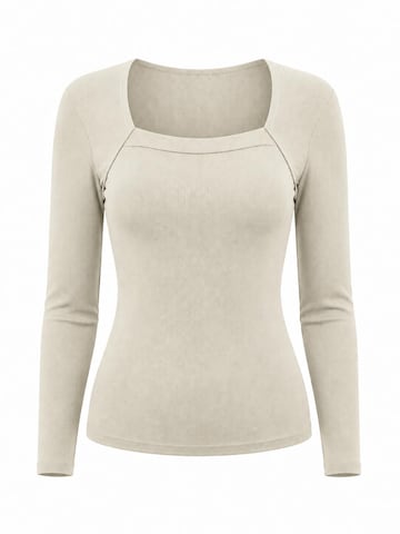 AOTTORI Shirt in Beige: front