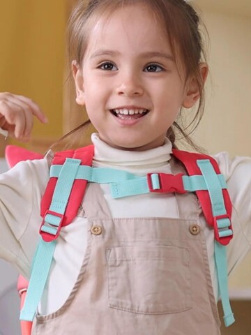 SIGIKID Backpack 'Kindergarten Rucksack fröhliches Tiergesicht, 5,2 Liter' in Pink