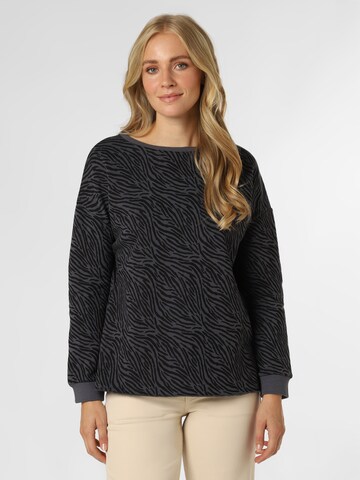 Marie Lund Sweatshirt in Black: front