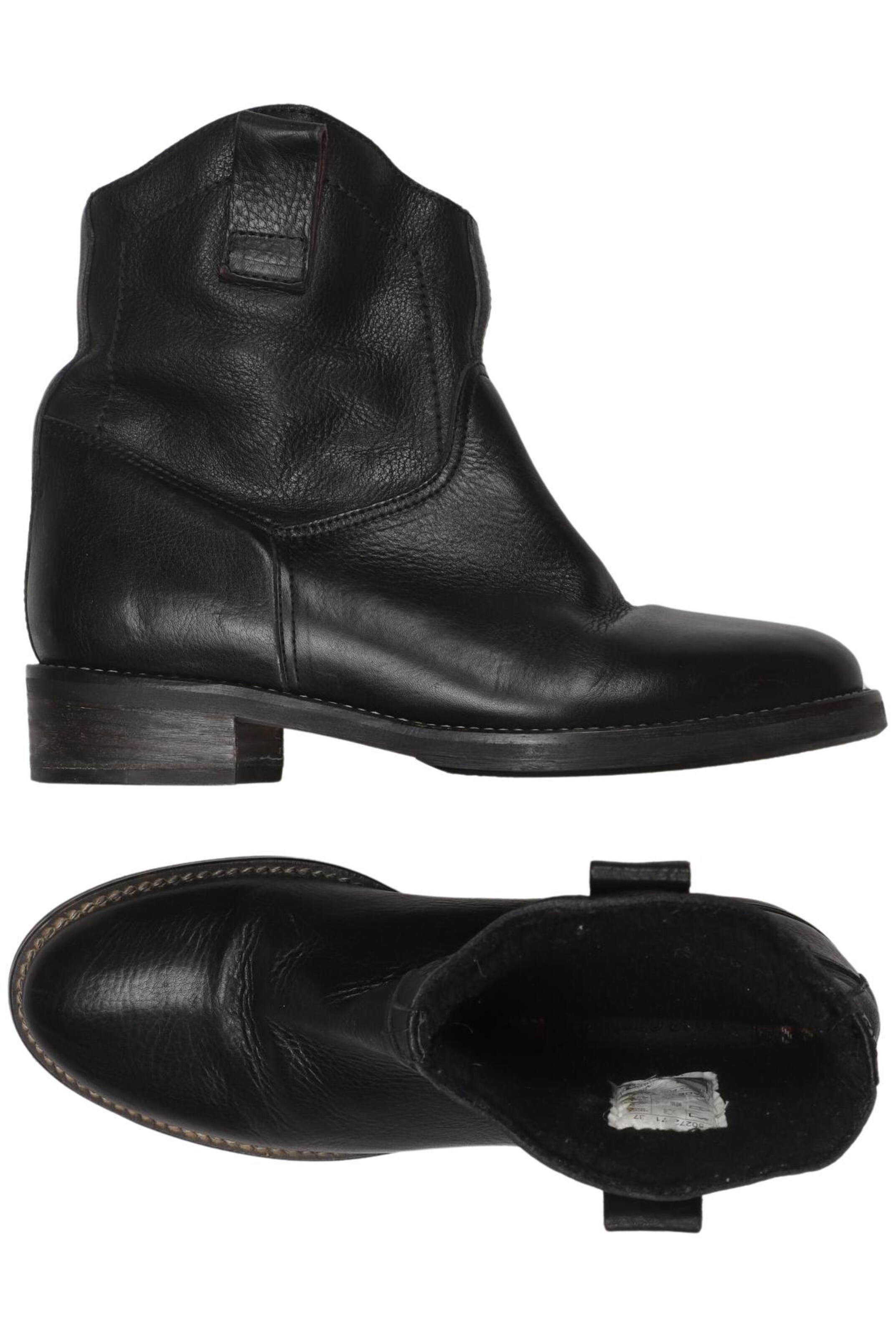 BOSS Black Dress Boots in 37 in Black: front