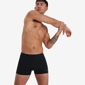 SPEEDO Athletic Swim Trunks 'Eco Endurance' in Black: front