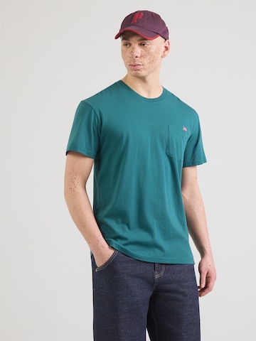 Revolution Shirt in Blauw: voorkant