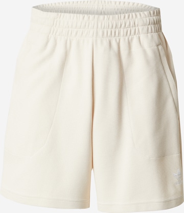 Pantalon 'Essentials' ADIDAS ORIGINALS en blanc : devant