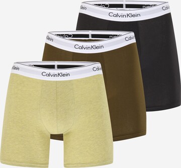 Calvin Klein Underwear - Calzoncillo boxer en amarillo: frente