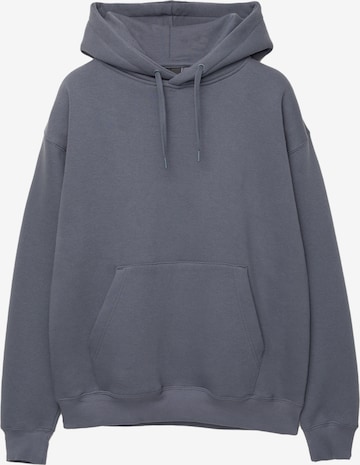 Pull&Bear Sweatshirt in Blau: Vorderseite