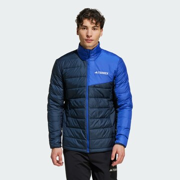 Veste outdoor 'Multi Light Down' ADIDAS TERREX en bleu : devant