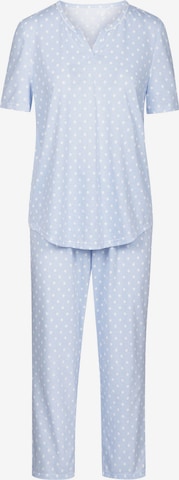 Rösch Pajama ' Mustermix ' in Blue: front
