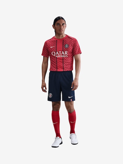 NIKE Sportshorts in blau / rot / weiß, Produktansicht