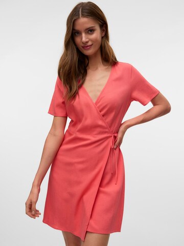 VERO MODA Jurk 'VMMymilo' in Oranje: voorkant