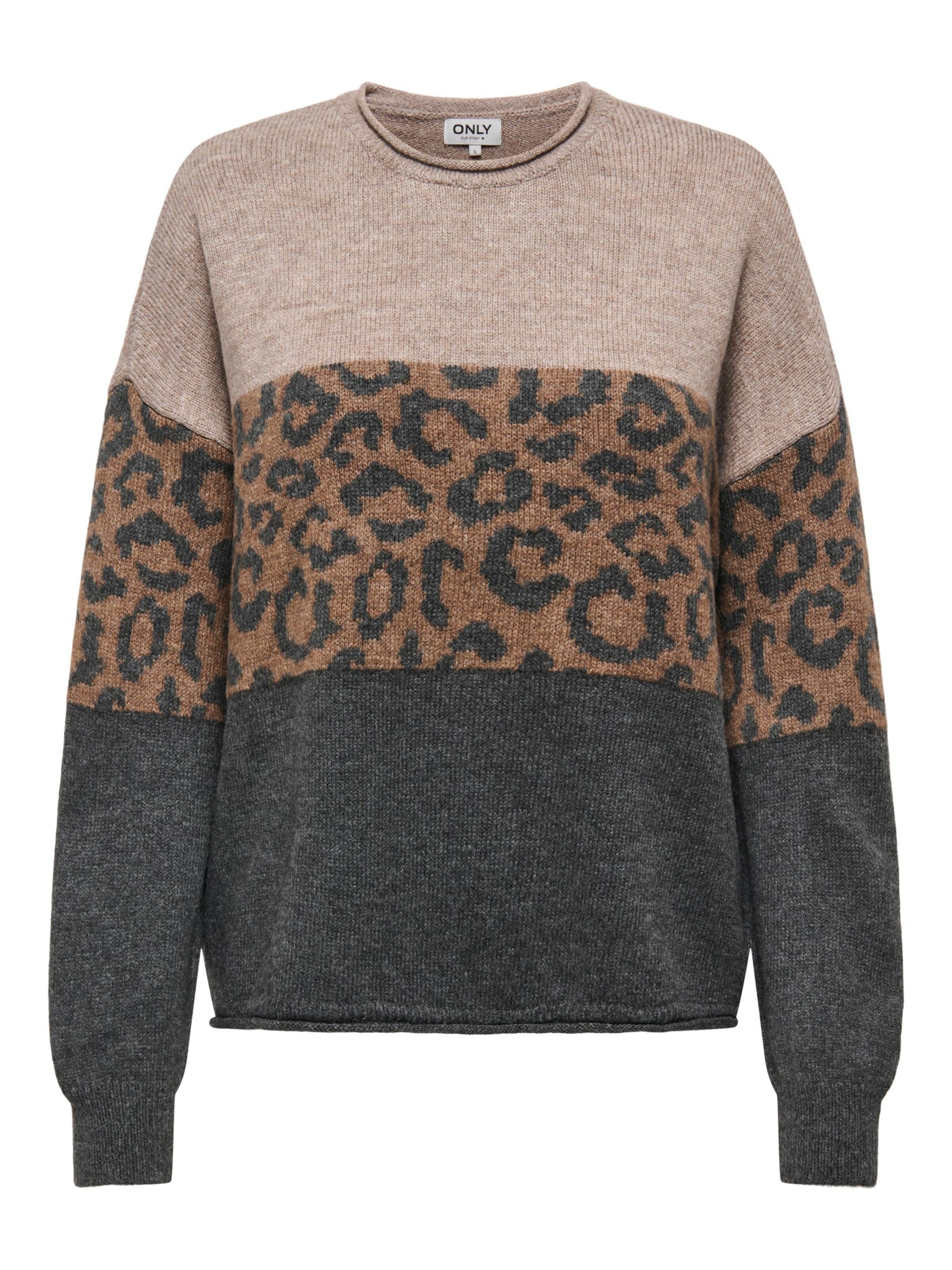 Pull-over 'JADE' ONLY en beige : devant
