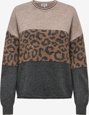 Pull-over 'JADE' ONLY en beige : devant