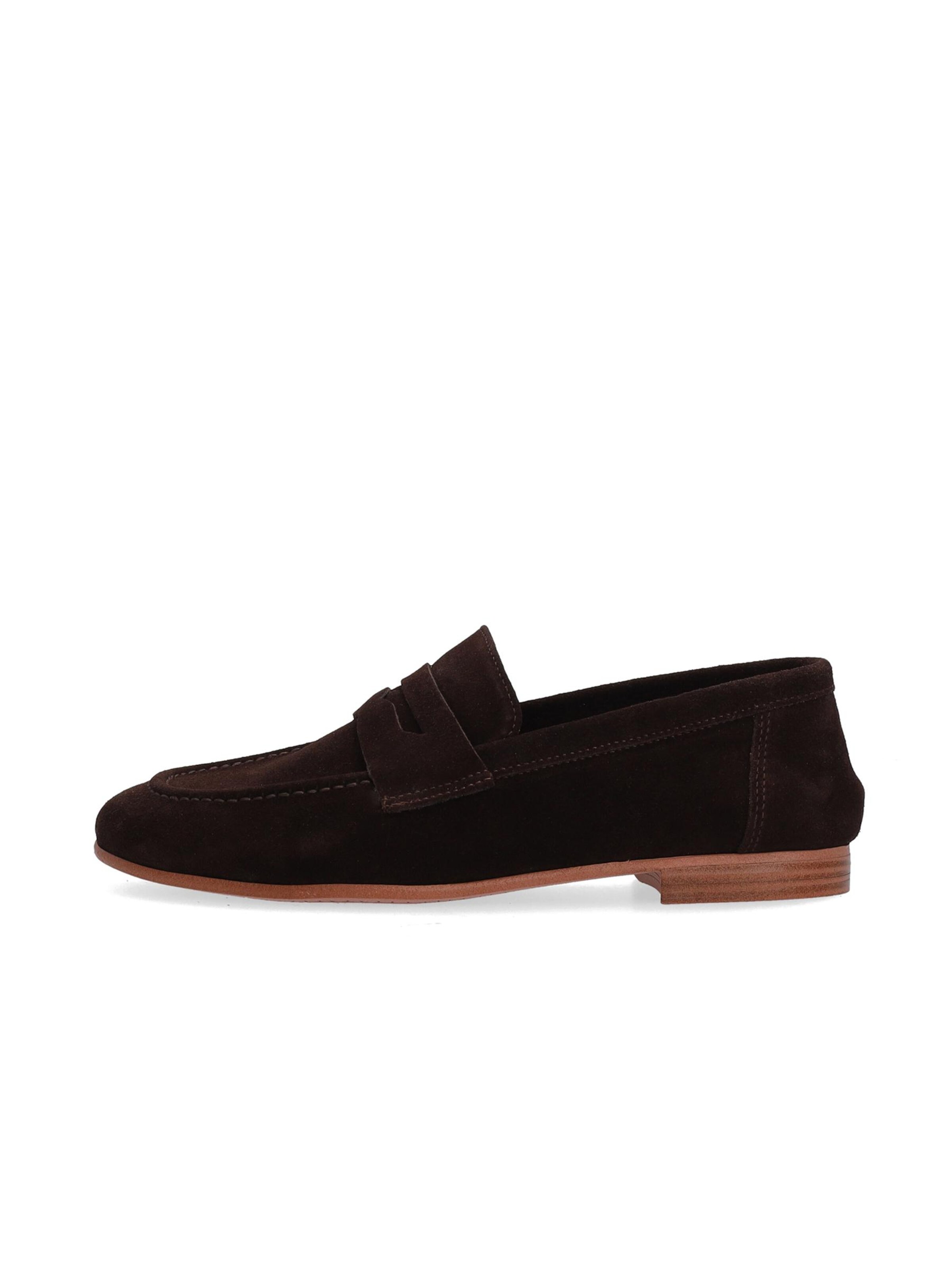 VENEZIA Moccasins in Brown: front