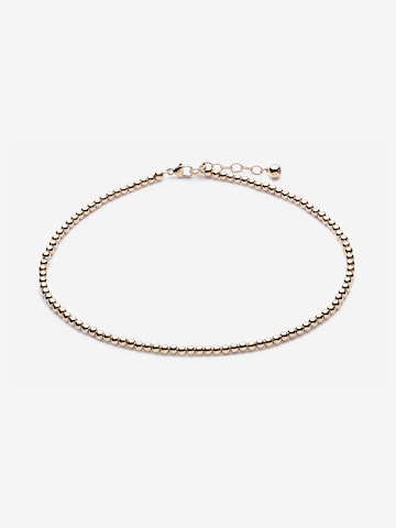 CLASSYANDFABULOUS Jewelry Kette 'CLASSYANDFABULOUS Beaded' in Gold: Vorderseite