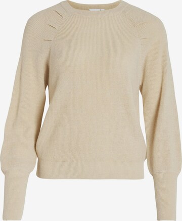 Pull-over VILA en beige : devant