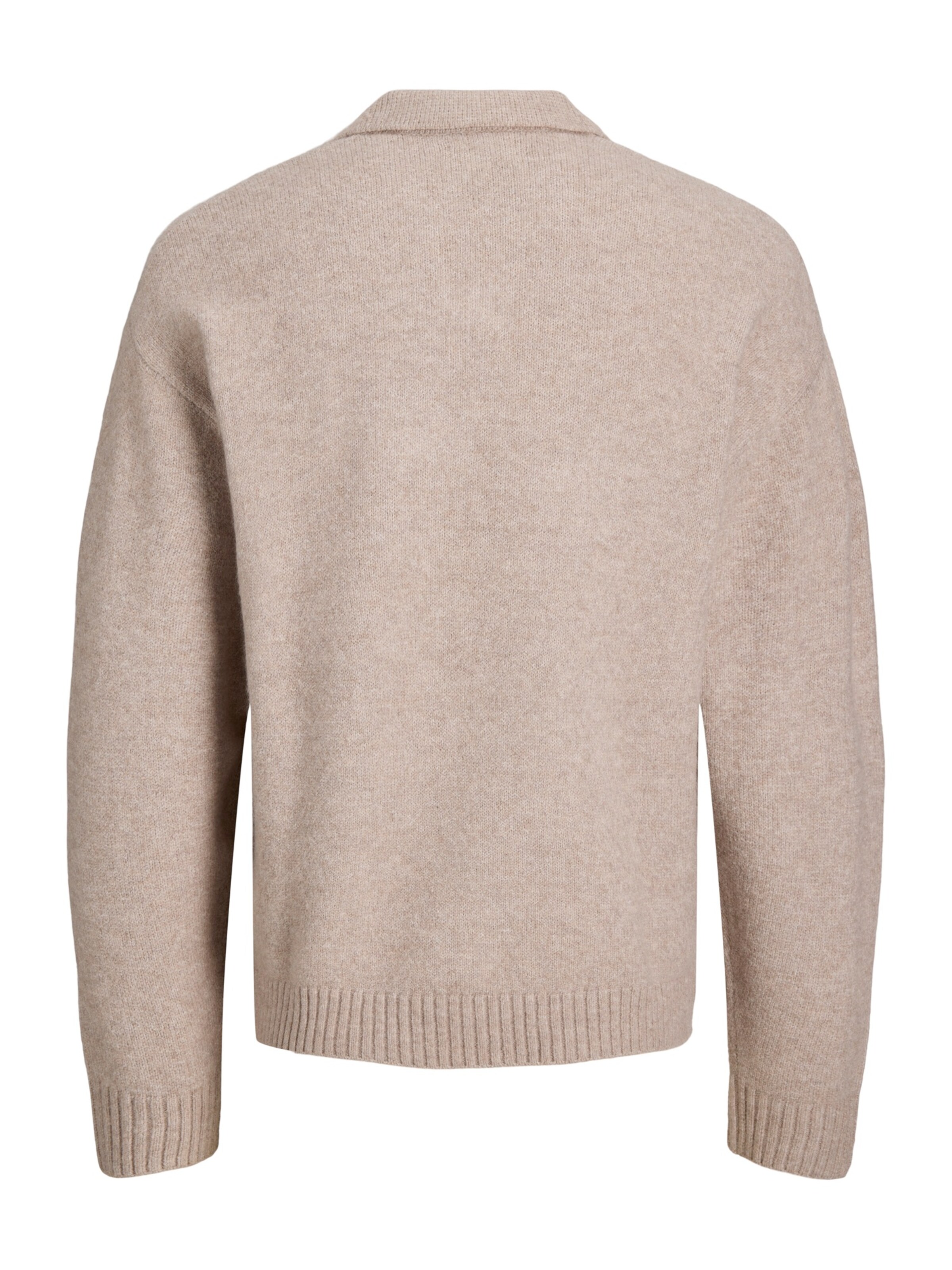 JACK & JONES Пуловер 'JJESOHO OLLIE' в бежово