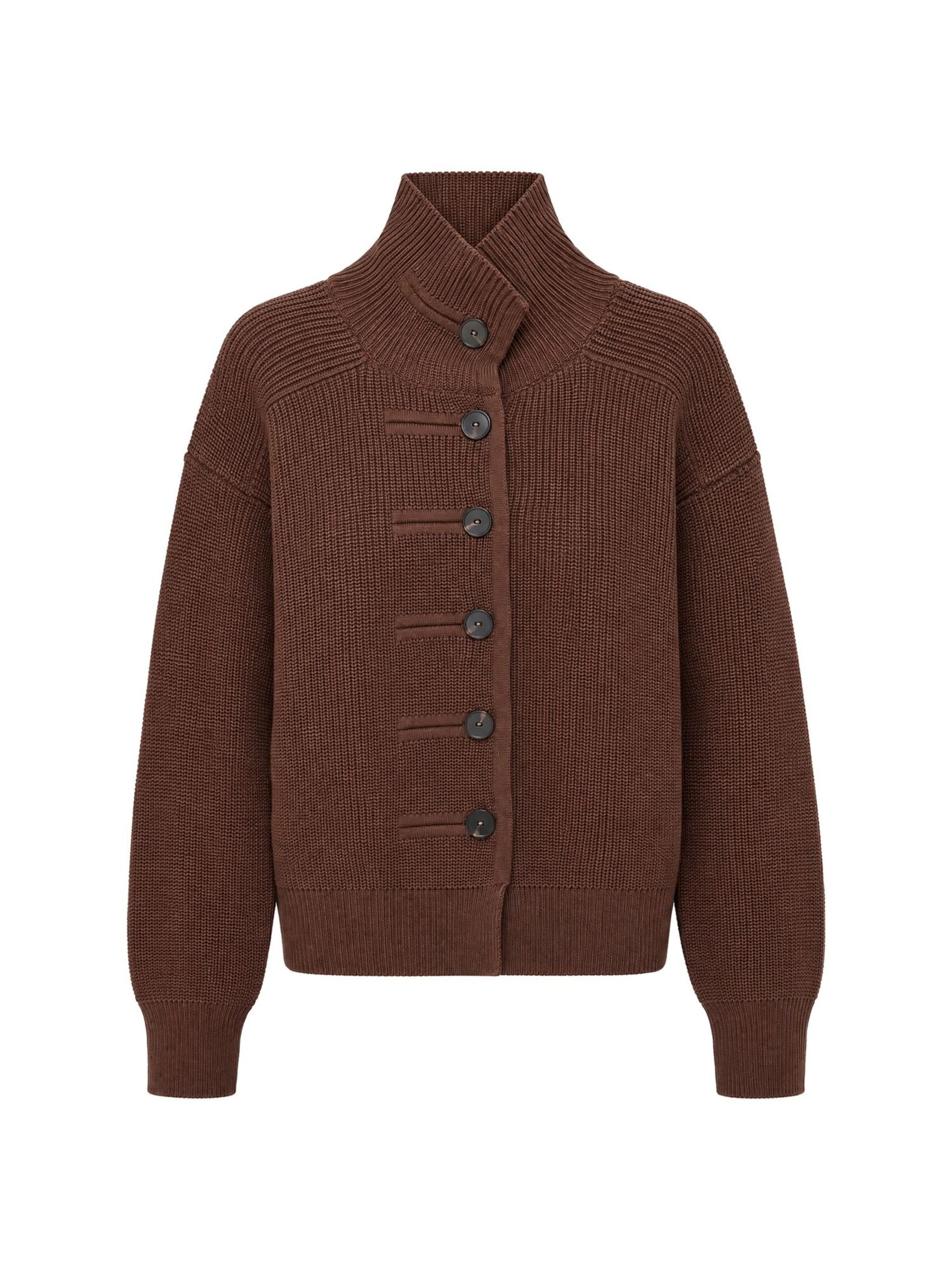 Cardigan 'Strickjacken' Dilvin en marron