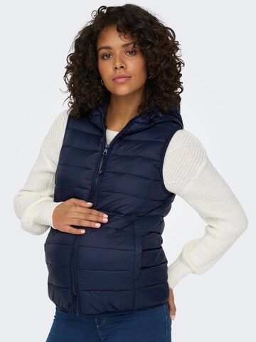 Only Maternity Bodywarmer 'Tahoe' in Blauw