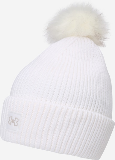 UNDER ARMOUR Casquette de sport en crème / blanc / blanc cassé, Vue avec produit