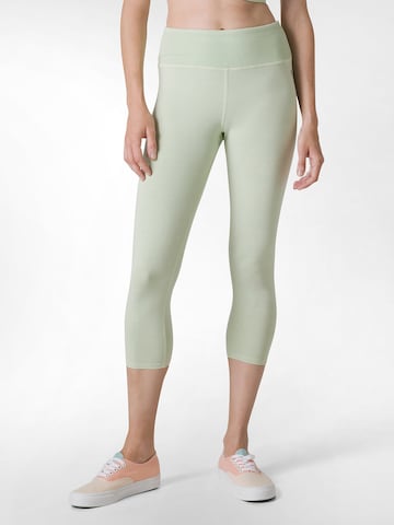 DEHA Skinny Sporthose in Grün: Vorderseite