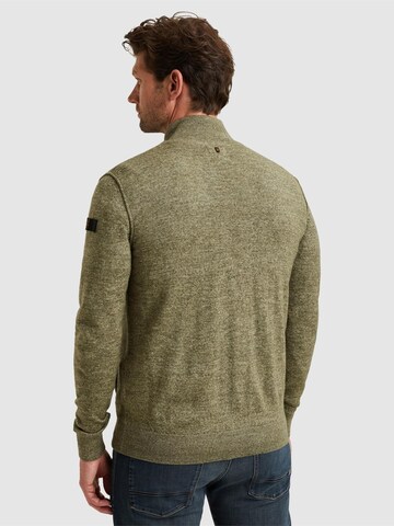 PME Legend Pullover 'Cardigan with zipper closure' i grøn