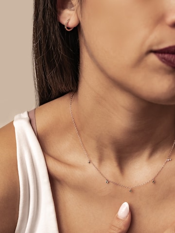 Hey Happiness - Conjunto de joyería 'Emerald Glow' en oro: frente